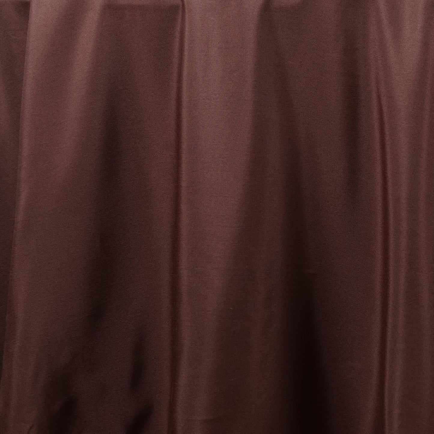 Polyester 108" Round Tablecloth Chocolate - Wrinkle-Resistant Table Cover