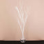 6-Pack Natural Birch Tree Branches 46" White - Versatile Extra Long Decorative Dried Willow Twigs Sticks for Vase Centerpiece Wedding Decor