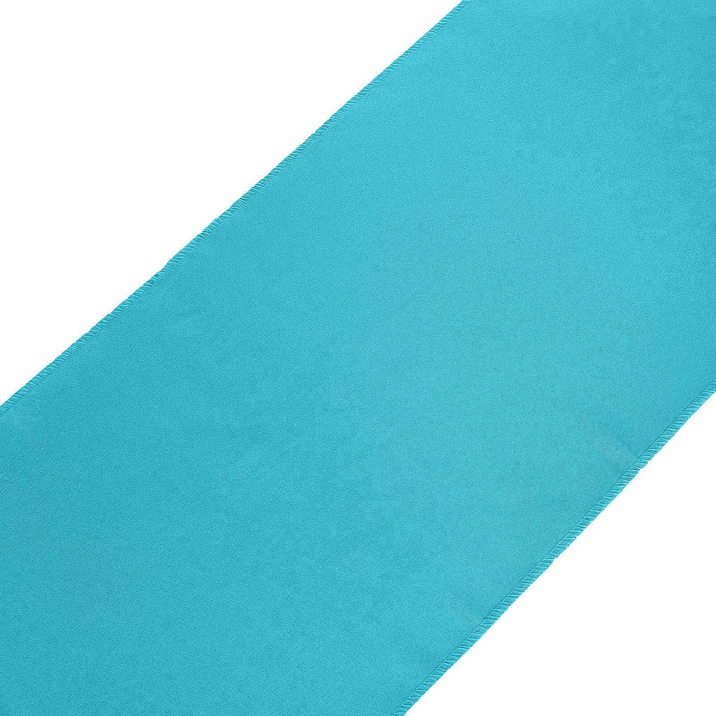 Polyester 12"x108" Table Runner Turquoise - Durable & Wrinkle-Resistant Table Decor