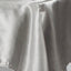 Satin Rectangular 60"x102" Tablecloth Silver - Smooth and Lustrous Table Cover