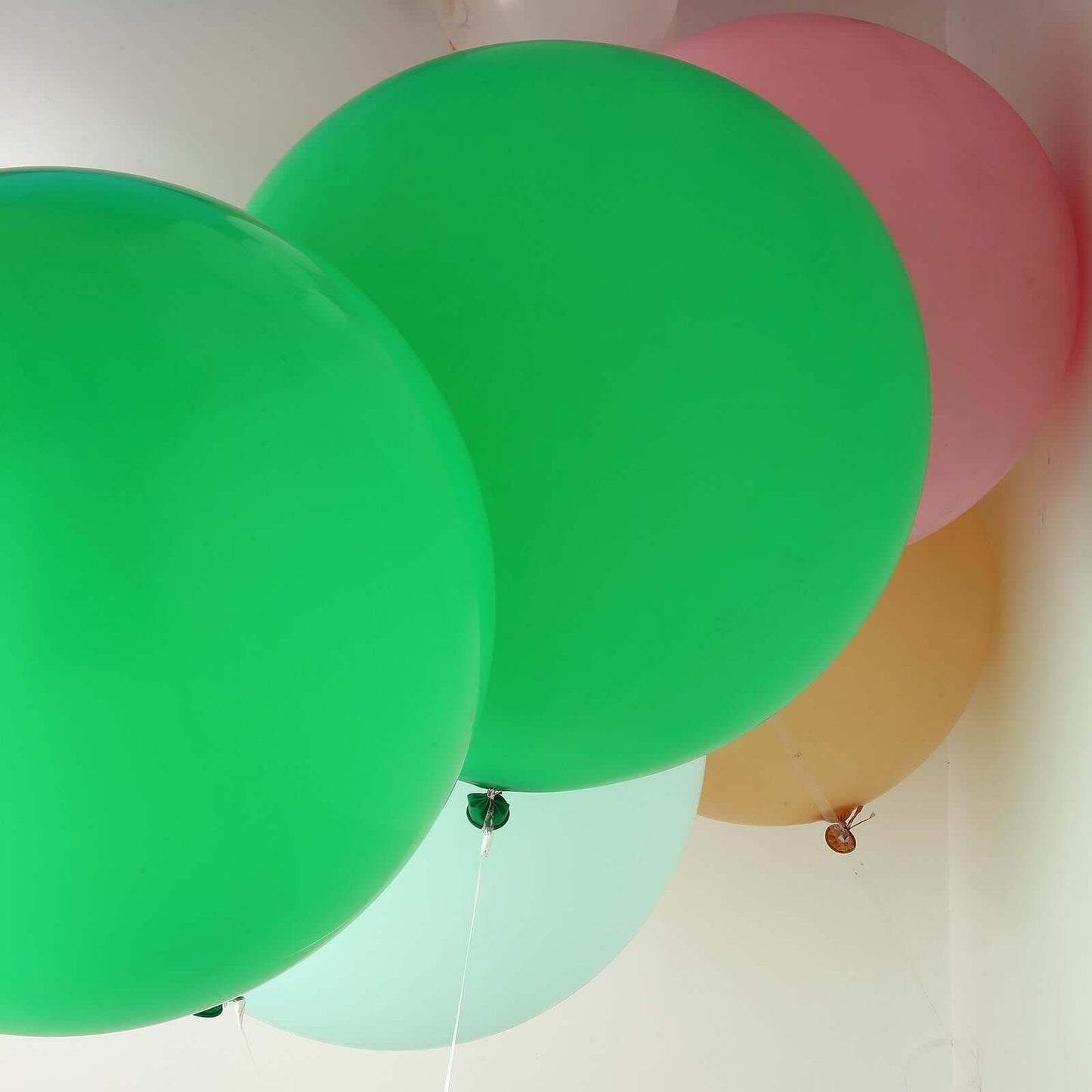 2 Pack 32" Large Matte Green Helium or Air Premium Latex Balloons