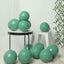 25 Pack 12" Olive Green Double Stuffed Prepacked Latex Balloons