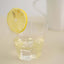 25-Pack Plastic Party Cups Clear Crystal - Stylish Short Disposable Glasses 9oz