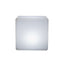 15.5" Color Changing Cordless LED Light Up Cube Table Stool, Rechargeable Waterproof Illuminated Furniture