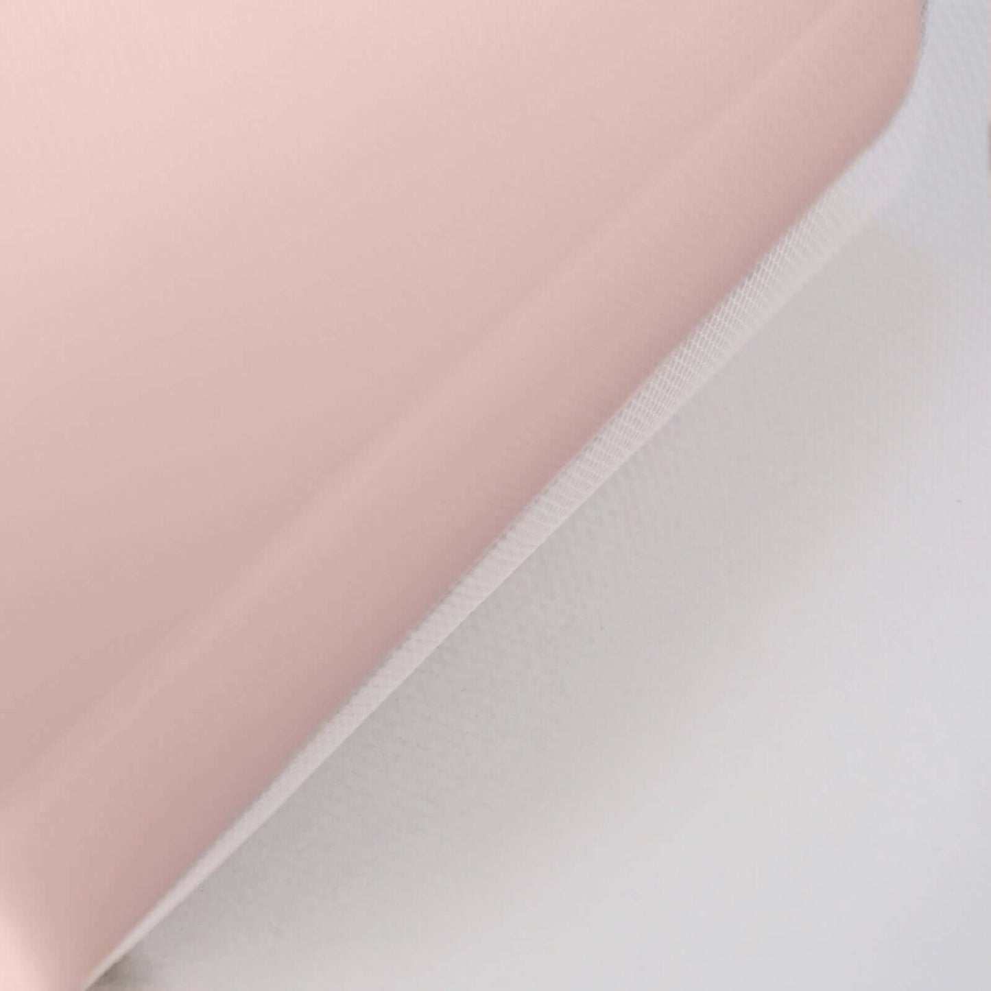 6"x100 Yards Blush Tulle Fabric Bolt, Sheer Fabric Spool Roll For Crafts