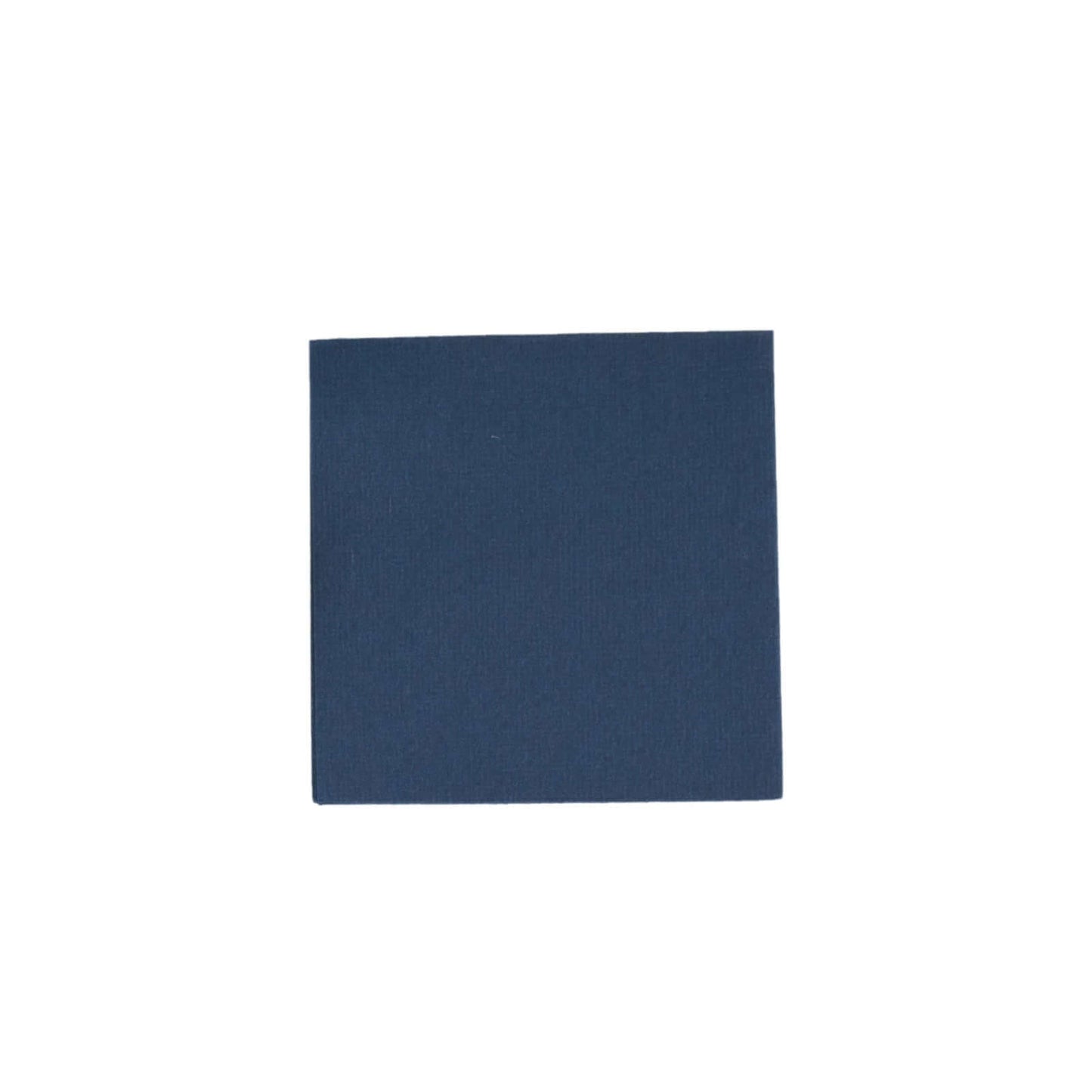 20 Pack Linen-Like Paper 5"x5" Napkins Navy Blue - Highly Absorbent Airlaid Napkins