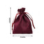 12 Pack 3"x4" Burgundy Satin Drawstring Wedding Party Favor Gift Bags