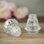 12 Pack 2.5" Clear Plastic Salt and Pepper Shakers Party Favor Gifts