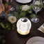 Acrylic LED Table Lamp Diamond Cut Ball Design Rechargeable - Dimmable Touch Control Decorative Night Light 5"