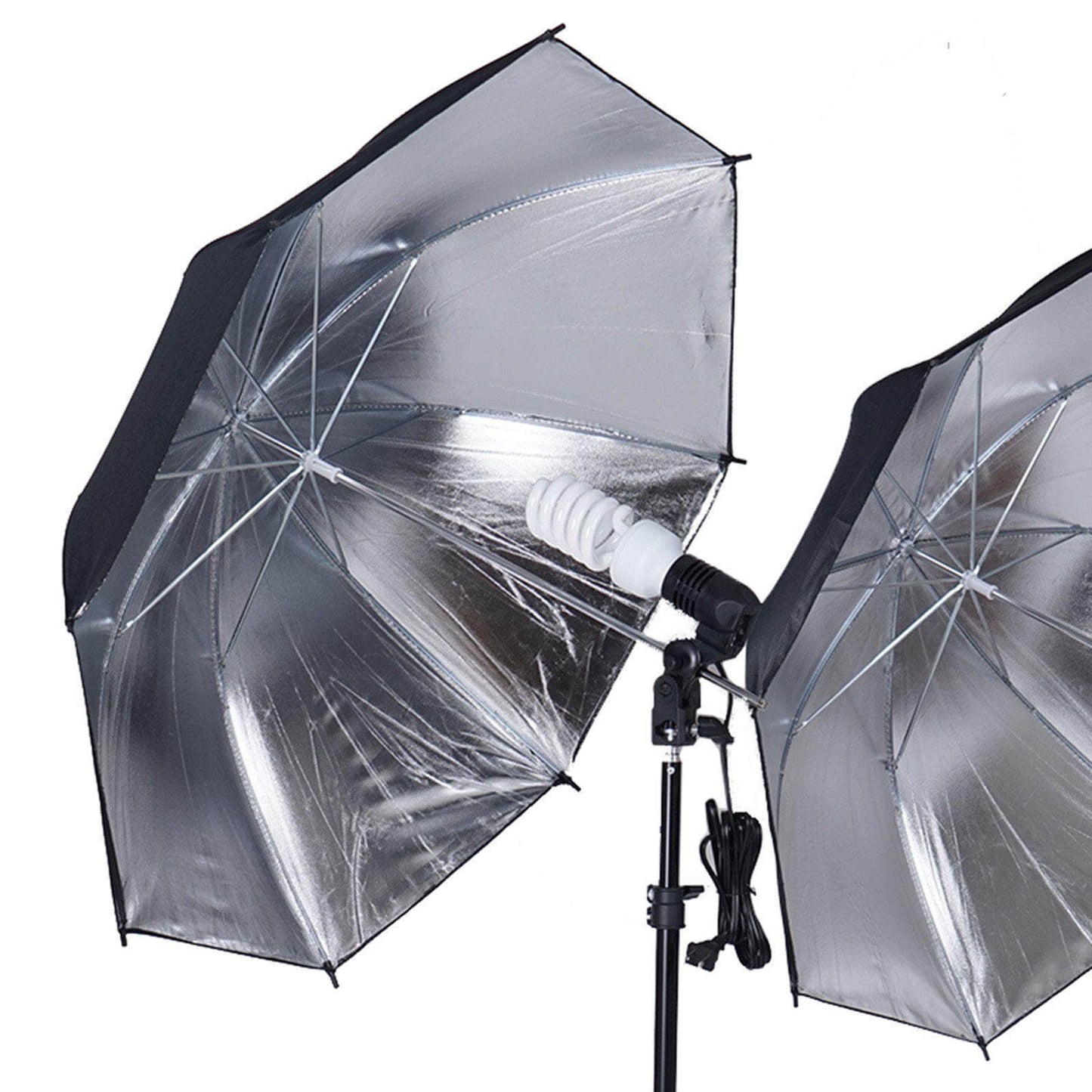 600W Professional Photography Video Studio Continuous Light Kit With Umbrellas