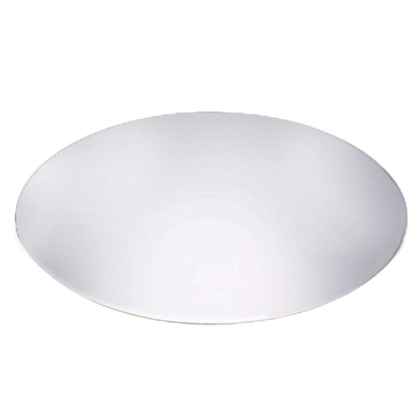 4-Pack Hanging Wall Decor Oval Glass Mirror Table Centerpiece - Reflective Event Display 12"