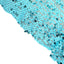Sequin 90"x156" Rectangle Tablecloth Turquoise - Seamless Big Payette Table Cover