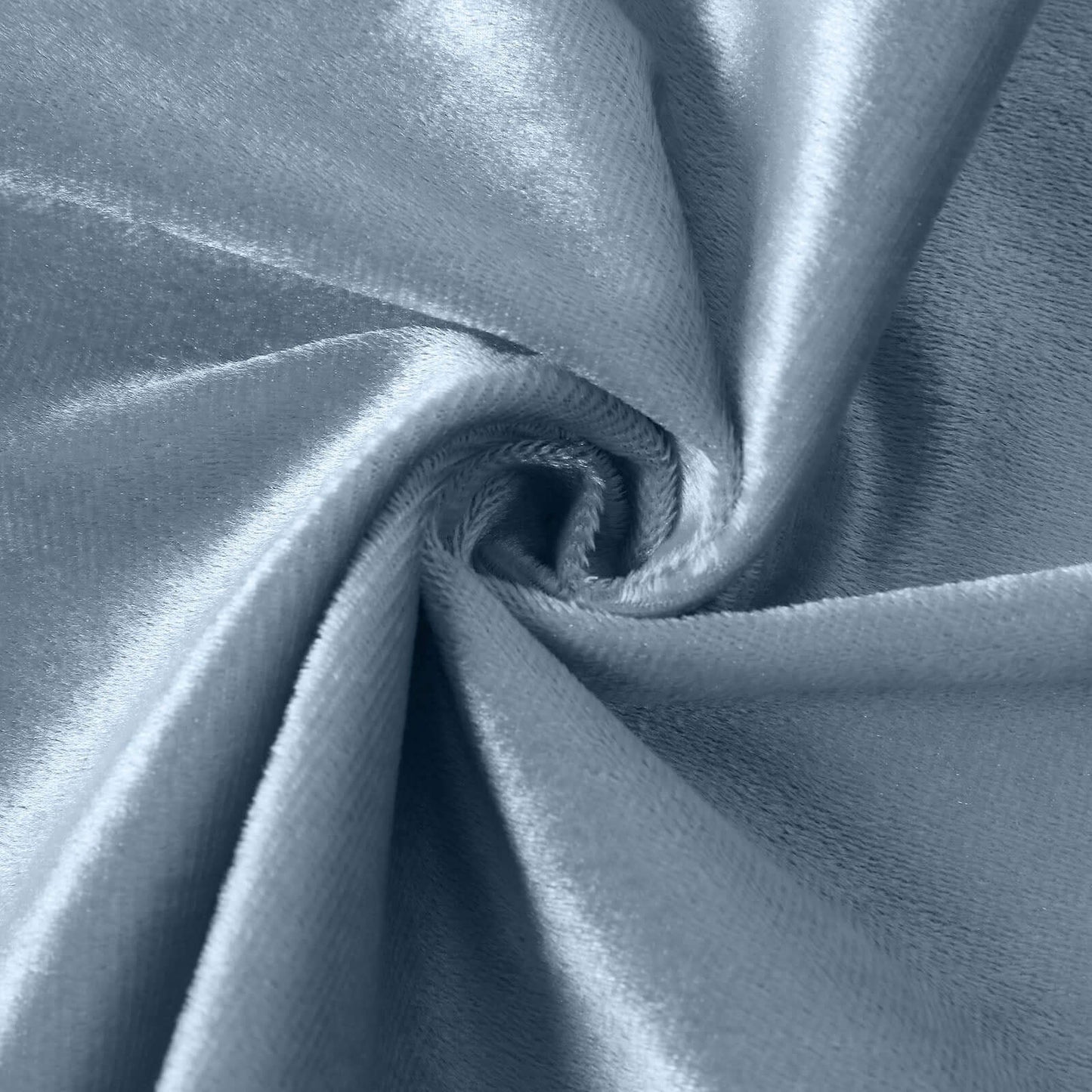 Premium Velvet 12"x108" Table Runner Dusty Blue - Sheen Finish Reusable Table Decor