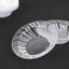 10-Pack Hard Plastic Fruit Bowls Clear Flared Design - Durable Disposable Bowls for Desserts 5oz