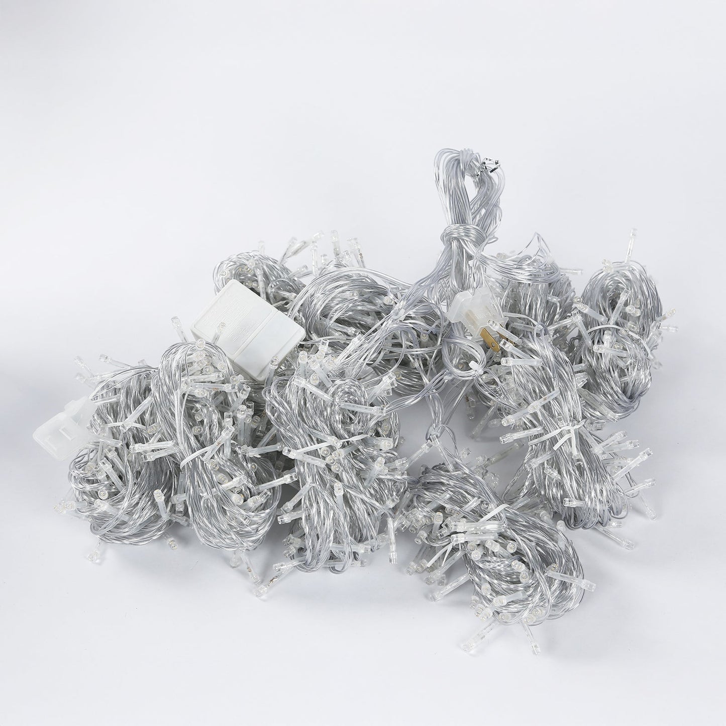 10ftx30ft LED Curtain String Lights, 8 Modes Warm White 900 LED Plug-in Waterproof Fairy Lights for Indoor Outdoor Backdrop