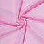 Polyester 90"x90" Table Overlay Square Tablecloth Pink - Wrinkle-Resistant & Durable Table Cover