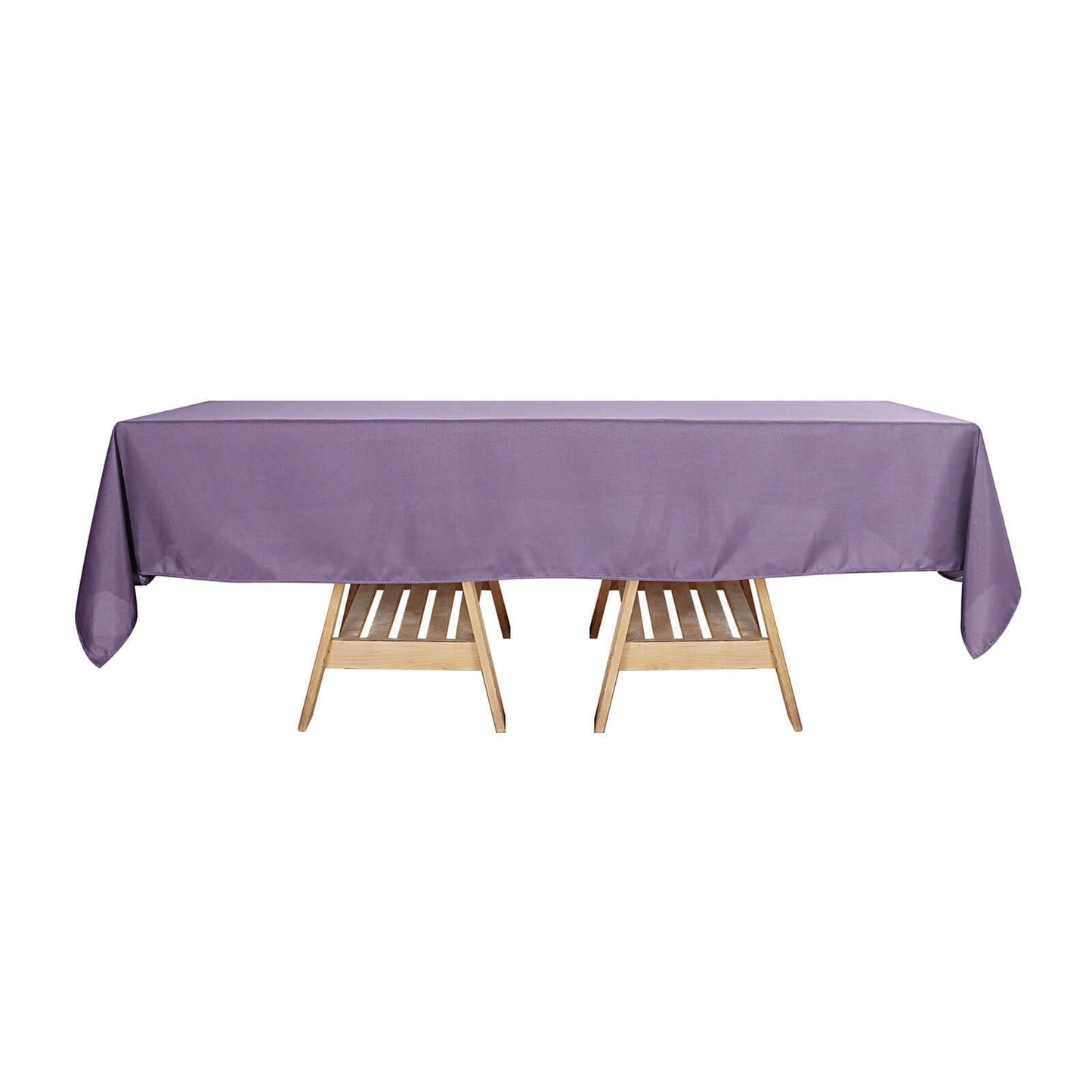 Polyester 60"x102" Rectangle Tablecloth Violet Amethyst - Durable and Stylish Table Cover