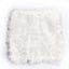Faux Sheepskin 20" Cushion Cover with Soft Plush Finish White - Stylish Small Shag Area Rug for Events
