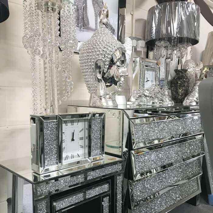 5"x10 Yards Shiny Champagne Diamond Rhinestone Ribbon Wrap Roll, DIY Craft Decor