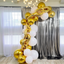 16ft Jumbo Chain Link Balloons in Gold, 30pack Durable Foil Chain Balloons for 90s Hip Hop Party Decorations, Event Decor
