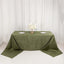 Taffeta 90"x156" Rectangle Tablecloth Dusty Sage Green - Accordion Crinkle Seamless Table Cover