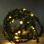 30 LED String Light Garland Green Leaf Design White Light - Battery Operated DÃ©cor Accent 10ft