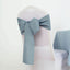 5 Pack Polyester Chair Sashes Dusty Blue 6"x108"