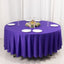 Scuba Round 108" Tablecloth Purple - Wrinkle Free & Stain Resistant Table Cover