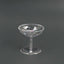 12-Pack Plastic Dessert Cup Candy Dishes Clear - Decorative Mini Pedestal Stands for Treats 2"