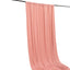 Dusty Rose 4-Way Stretch Spandex Event Curtain Drapes, Wrinkle Free Backdrop Event Panel with Rod Pockets - 5ftx18ft