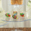 4-Tier Acrylic XL Cake Stand Set Clear - Assorted Sizes for Buffet Party Tables