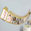 12 Month Milestone 1st Birthday Party Photo Backdrop Hanging Banner, Baby Photo Garland Banner - 5.5ft