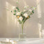 6-Pack Glass Flower Vases Cylinder Design Heavy Duty Clear - Stylish Centerpieces for Weddings 16"