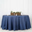 Polyester 120" Round Tablecloth Dark Denim Blue - Seamless Faux Denim Design for Stylish Gatherings