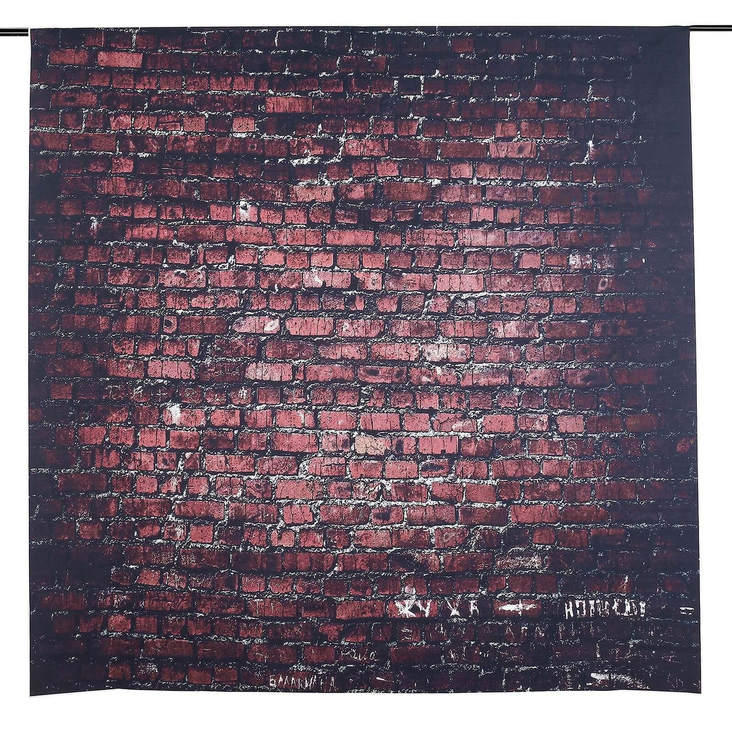 8ftx8ft Dark Red Vintage Brick Wall Vinyl Photo Shoot Backdrop