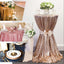Sequin 108" Round Tablecloth Gold - Glittering Finish for Glamorous Events