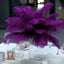 12 Pack 13"-15" Purple Natural Plume Real Ostrich Feathers, DIY Centerpiece Fillers