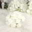 48 Roses 1" Ivory Real Touch Artificial DIY Foam Rose Flowers With Stem, Craft Rose Buds