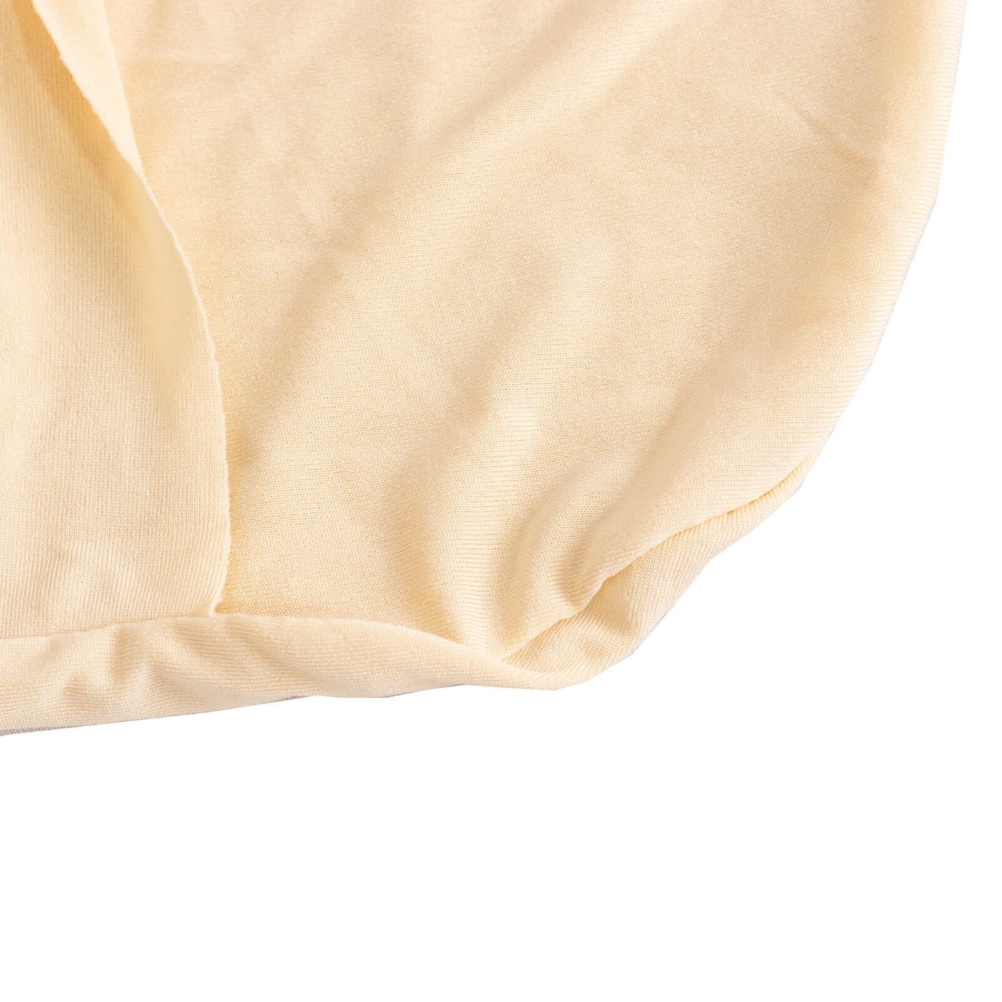 Spandex Chair Cover with Silver Rhinestone Buckled Sash Band Beige - Stretch Fitted Slipcover