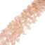 42" Silk Hanging Wisteria Flower Garland Vines in Blush, Elaborated 5 Full Strands in 1 Bush
