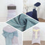 5 Pack Linen Chair Sashes 6"x108" Slubby Textured Charcoal Gray - Durable Wrinkle-Resistant Decor
