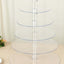 7-Tier Acrylic Round Cupcake Stand Clear & Catering Displays 26"