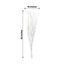 6-Pack Natural Birch Tree Branches 46" White - Versatile Extra Long Decorative Dried Willow Twigs Sticks for Vase Centerpiece Wedding Decor