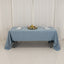 Premium Polyester 60"x126" Rectangle Tablecloth Dusty Blue - Stain-Resistant 220GSM Finish Table Cover