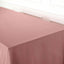Polyester 60"x126" Rectangle Tablecloth Dusty Rose - Wrinkle-Resistant Table Cover