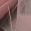 12"x100 Yards Dusty Rose Tulle Fabric Bolt, Sheer Fabric Spool Roll For Crafts