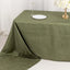 Taffeta 90"x156" Rectangle Tablecloth Dusty Sage Green - Accordion Crinkle Seamless Table Cover