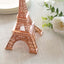 Eiffel Tower Table Centerpiece Metal Rose Gold - Stylish Decorative Cake Topper for Parties & Gatherings 10"