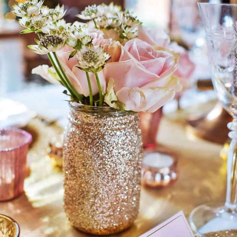 Extra Fine Glitter Bottle Coral - Nontoxic Glitter Dust Powder for Fun DIY Projects Kidsâ€™ Crafts Resin Art & Festival Decor 1 lb