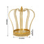 Metal Wedding Cupcake Stand Gold Princess Crown Style - Stunning Dessert Display Holder Centerpiece for Upscale Weddings & Special Occasions 19"